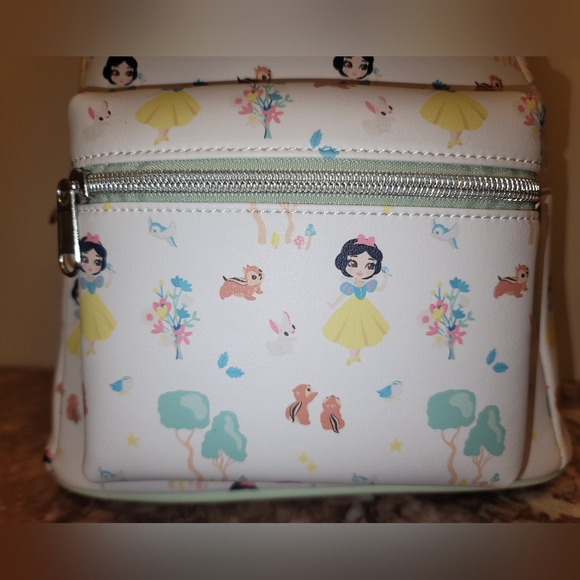 NWT Loungefly Disney Snow White and the seven dwarves chibi mini backpack main image 6